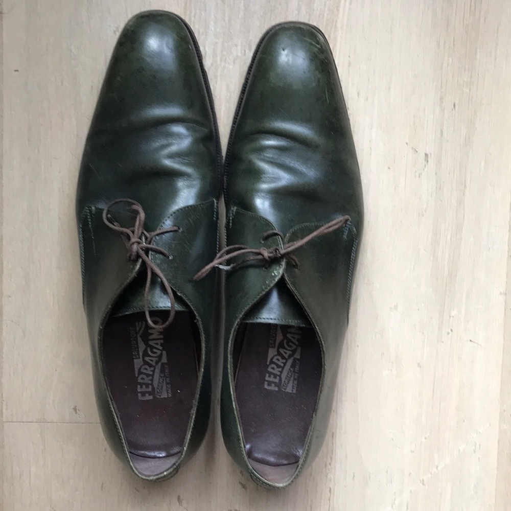 Salvatore Ferragamo plain toe Oxford
